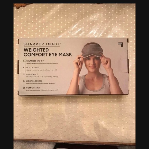 Sharper Image Other Sharper Image Weighted Comfort Eye Mask Poshmark